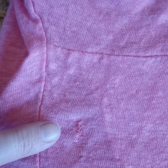 Mod-o-doc Linen Modern Wrap Cardigan - Picture 10 of 11